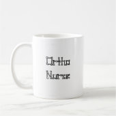 Mug Ortho Nurse (Gauche)