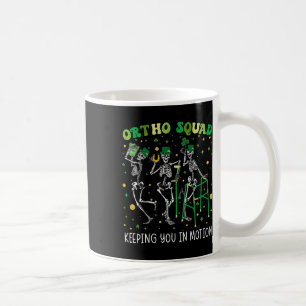 Mug Ortho Squad Dancing Skeletons St patrick Orthopé