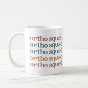 Mug Ortho Squad Orthodontiste Orthopédie Infirmière Ca