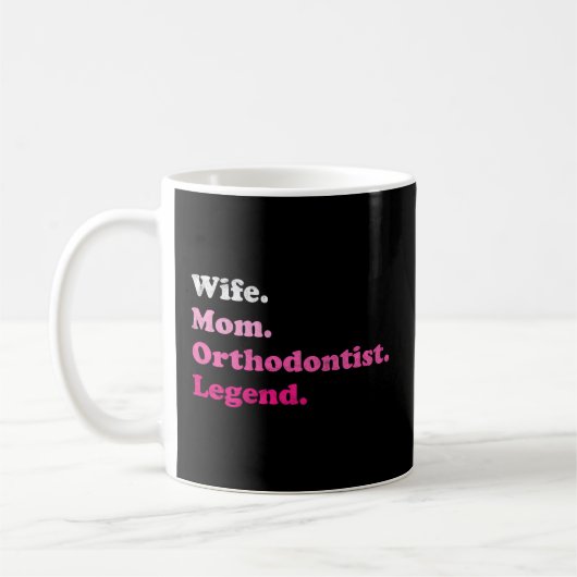 Mug Orthodontiste Pour Maman Ou Fête Des Mères (Gauche)