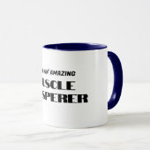 Mug Orthopédie docteur, Physiothérapeute jeu de mots d (Devant droit)