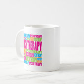 Mug Orthophonie colorée (Devant gauche)