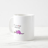 Mug Oryctérope drôle mangeant la bande dessinée de (Devant gauche)
