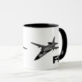 Mug Oryctérope F-111 (Devant droit)