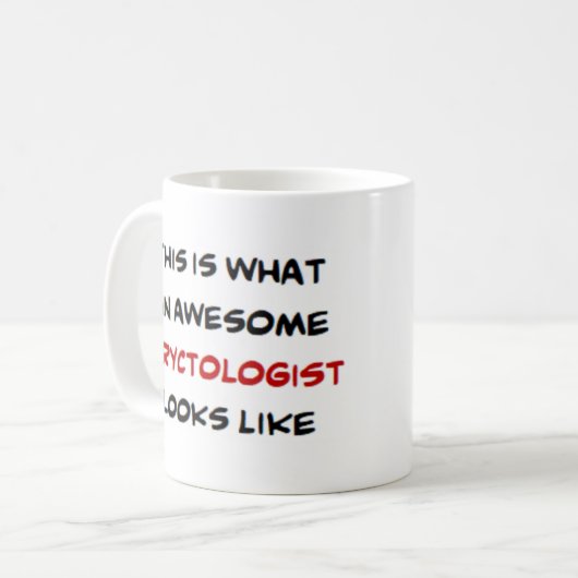 Mug oryctologiste génial (Devant gauche)