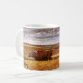 Mug Os de bison coulés sous Harvey Thomas Dunn (Devant gauche)