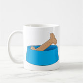 Mug Os de chien dans la cuvette (Gauche)