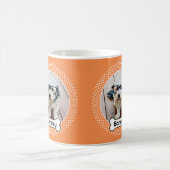 Mug Os de chien et Poka Dot Animaux de compagnie cadre (Centre)