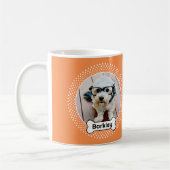 Mug Os de chien et Poka Dot Animaux de compagnie cadre (Gauche)