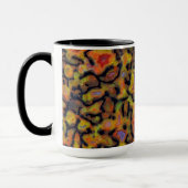 Mug Os de dinosaure pétrifié orange (Gauche)