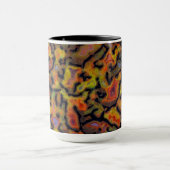 Mug Os de dinosaure pétrifié orange (Centre)
