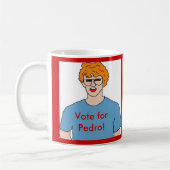 Mug Os de petit somme, vote pour Pedro ! (Gauche)