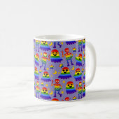 Mug 🦇🌈 Os et Étoiles Arc-en-Ciel (Devant droit)
