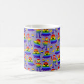 Mug 🦇🌈 Os et Étoiles Arc-en-Ciel (Centre)