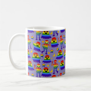 Mug 🦇🌈 Os et Étoiles Arc-en-Ciel
