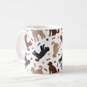 Mug Os et pattes de nouilles de Labradoodle (Devant gauche)