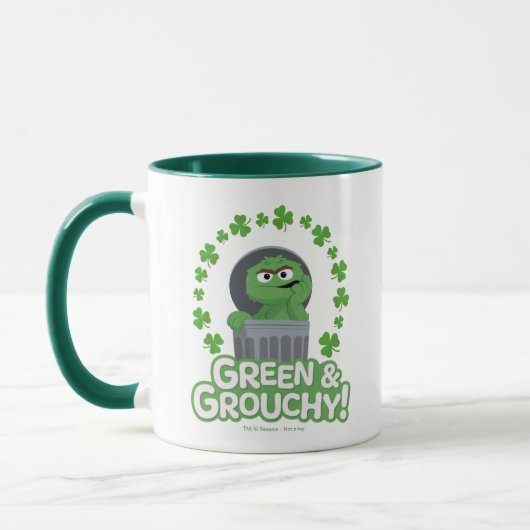 Mug Oscar | Green & Grouchy ! (Gauche)