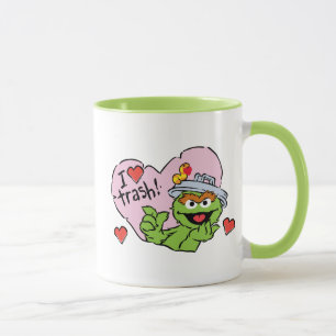Mug Oscar "I Love Trash" Valentine