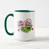 Mug Oscar "J'adore les ordures" Valentin (Gauche)