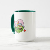 Mug Oscar "J'adore les ordures" Valentin (Devant gauche)