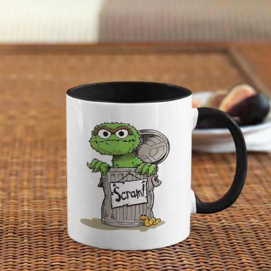 Mug Oscar le Grouch dégage