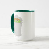 Mug Oscar le Grouch & Sa Poubelle (Devant gauche)
