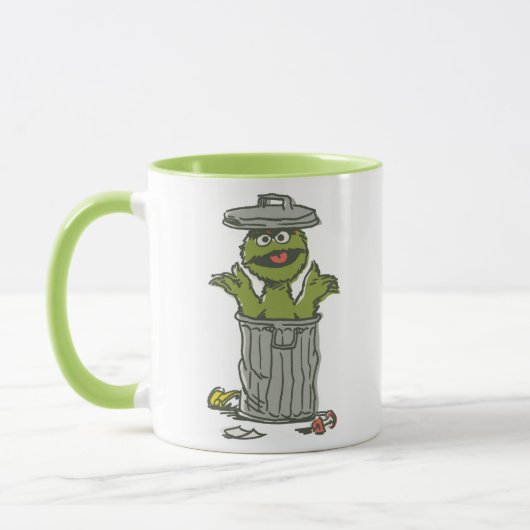 Mug Oscar le Grouch Vintage (Gauche)