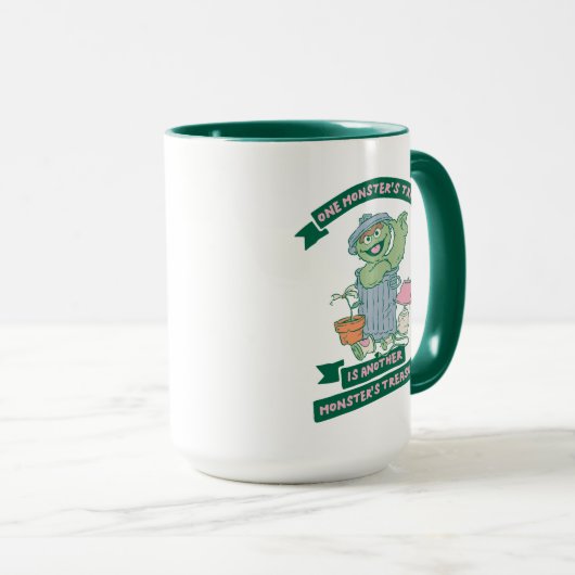 Mug Oscar le Groupement | Monster Treasure Graphic (Devant droit)