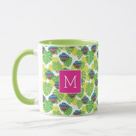 Mug Oscar le Groupement | Motif tropical (Gauche)