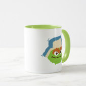 Mug Oscar le visage du Tétras (Devant droit)