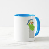 Mug Oscar the Grouch Trash Can Lean (Devant droit)
