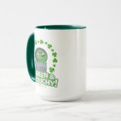 Mug Oscar | Vert et Grognon ! (Devant gauche)