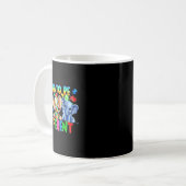 Mug Osez Être Différents Mignons Elephant Autisme Laur (Devant gauche)