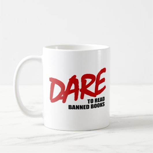 Mug Osez lire des livres interdits (Gauche)