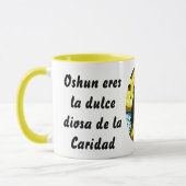 Mug Oshun virgen morena de la Caridad (Gauche)