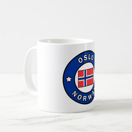 Mug Oslo Norvège (Devant gauche)