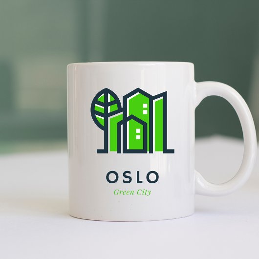 Mug Oslo Norvège Europe Durable Ville verte