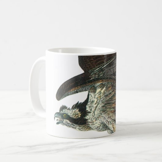 Mug Osprey par Audubon (Devant gauche)