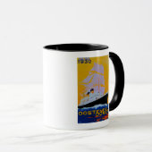 Mug Ostende Dover Poster Vintage Europe (Devant droit)