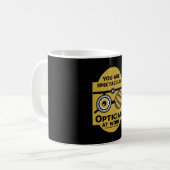 Mug Ostéopathie chirurgiens oculaires (Devant gauche)