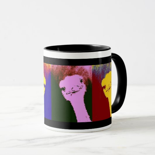 Mug Ostrich (Devant droit)