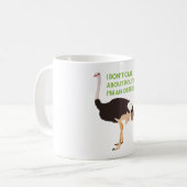 Mug Ostrich apolitique (Devant gauche)