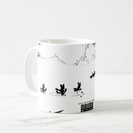 Mug - Oswald - Running from the Lion Background Ed (Devant gauche)