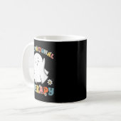 Mug Ot Occupational Therapy Halloween Retro Ghost Ot H (Devant gauche)