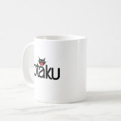 Mug Otaku Chat Drôle Slogan (Devant gauche)