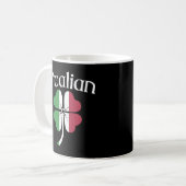 Mug O'Talian Italien Irlandais Saint Patrick'S Day Sha (Devant gauche)