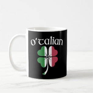 Mug O'Talian Italien Irlandais Saint Patrick'S Day Sha