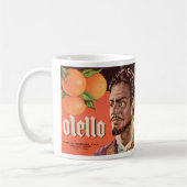 Mug Otello Orange Étiquette (Gauche)