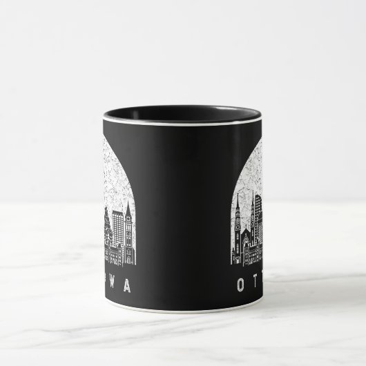 Mug Ottawa Canada Skyline (Centre)