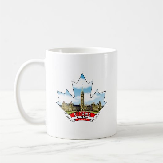 Mug Ottawa (Ontario) Canada (Gauche)
